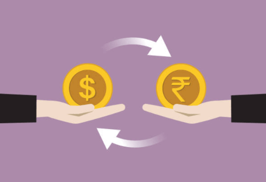 rupee dollar trade.