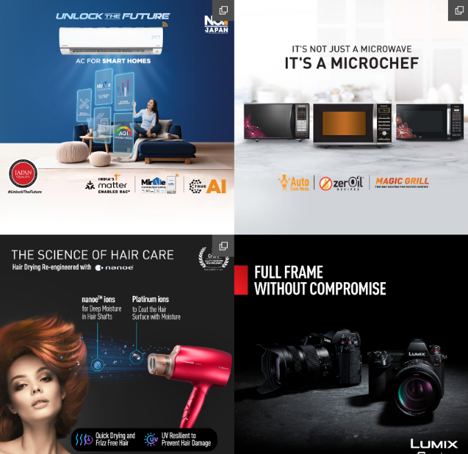 panasonic products list 2